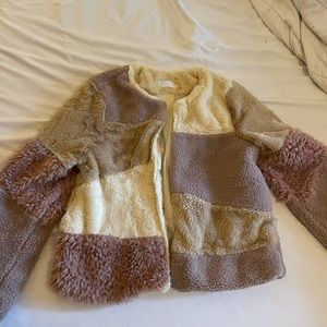 Soft, multicolored jacket, size M